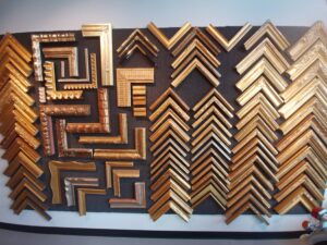 California Impressionist picture frmaes. Hand carved, water gilded.